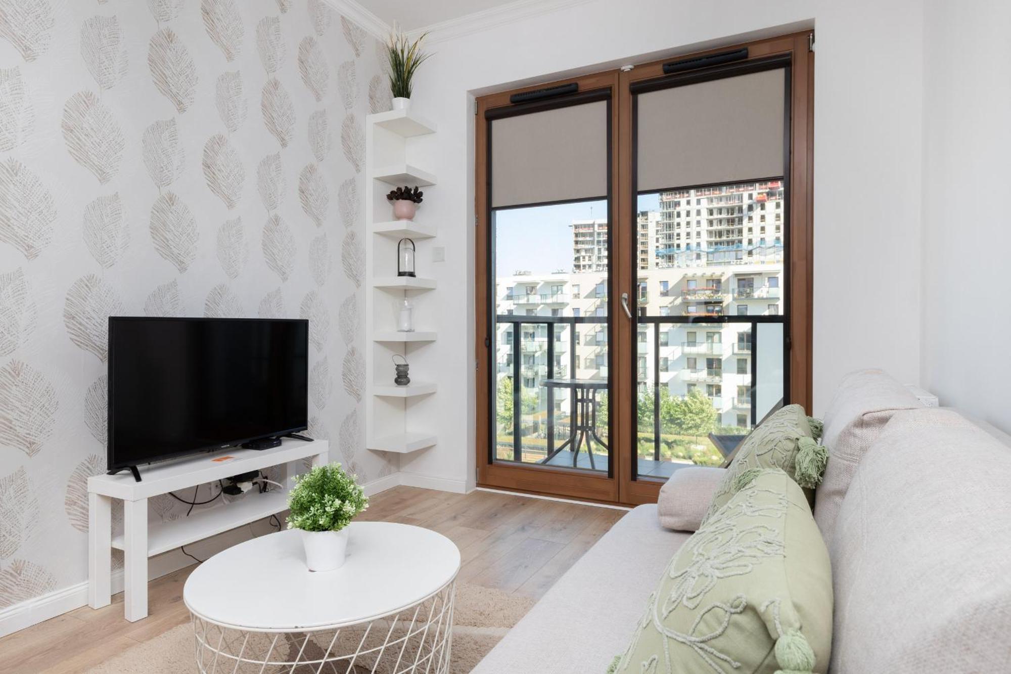 Starowiejska Apartment With Balcony Next To Arena Gdansk Stadium By Noclegi Renters Kültér fotó